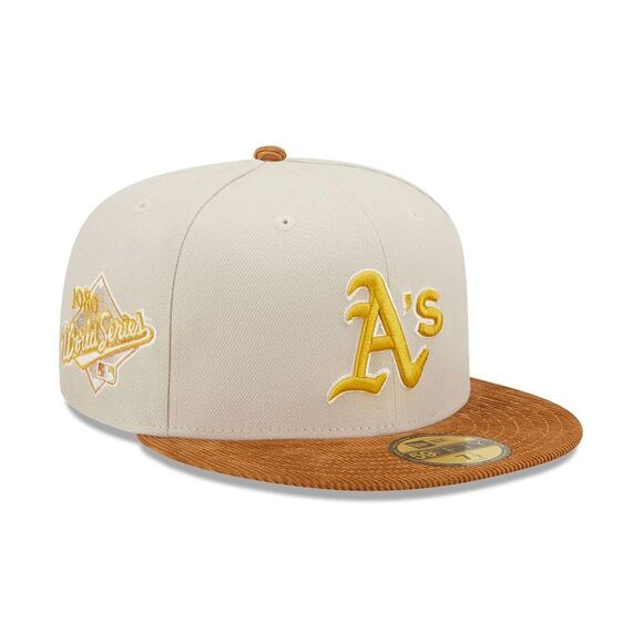 New Era Oakland Athletics MLB 59Fifty Fitted Hat Cordvisor Men